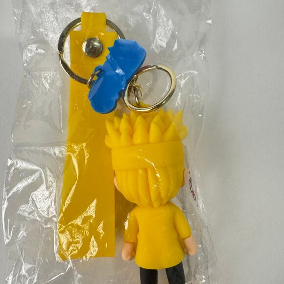 New Naruto Anime Keychain Figure with Yellow Strap - Picture 3 of 6